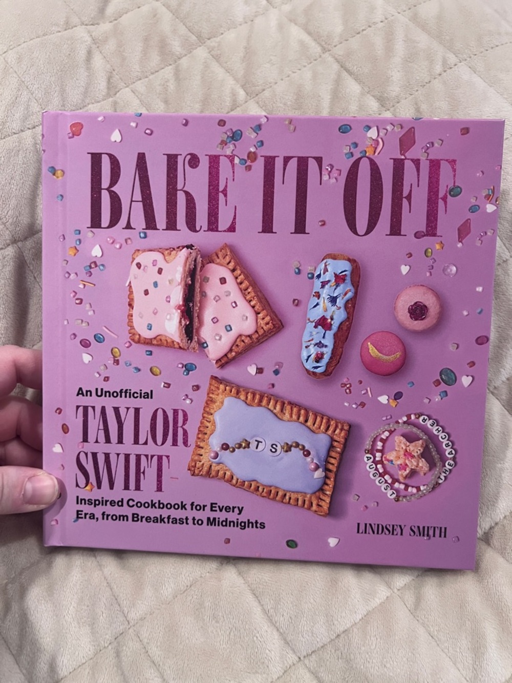 Bake It Off - Taylor Swift Inspired Cookbook (Pink Lavender Cover)